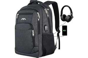 Laptop Backpack for Men and Women with 15.6in/17.3inch Computer Compartment, School Backpack for Teen Boys Girls(Fits 15.6in 