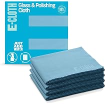 E-Cloth Home Cleaning Set (8 Pieces) | Microfiber Cleaning Cloths For Kitchen, Bathroom, Windows, Dusting – Chemical-Free, Washable & Reusable, 100-Wash Guarantee