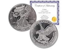 2023 1 Ounce OZ 999 Fine Solid USA American Liberty Eagle Coin Titanium Precious Metal Ingot Bullion Ti Element Chemistry Pro