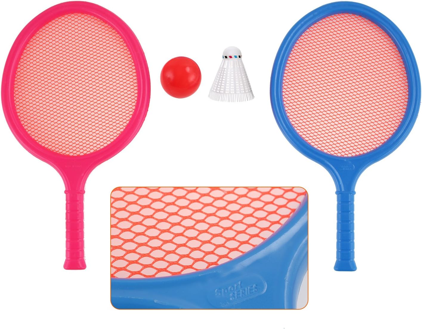 Liberty Imports Badminton Set for Kids with 2 Rackets, Ball and Birdie - Junior Tennis Racquet Play Game Beach Toys : Sports & Outdoors
