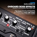 Roland BOSS Dual Cube LX Guitar Amp – Ultra-Portable Stereo, 8 Amp Types view 5