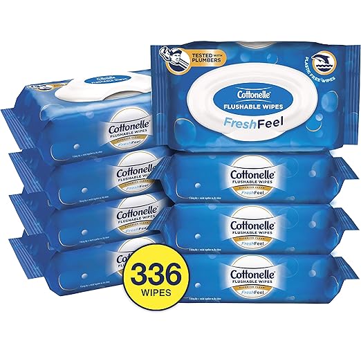 *GREAT PRICE!* Amazon Cottonelle FreshCare Flushable Wet Wipes for