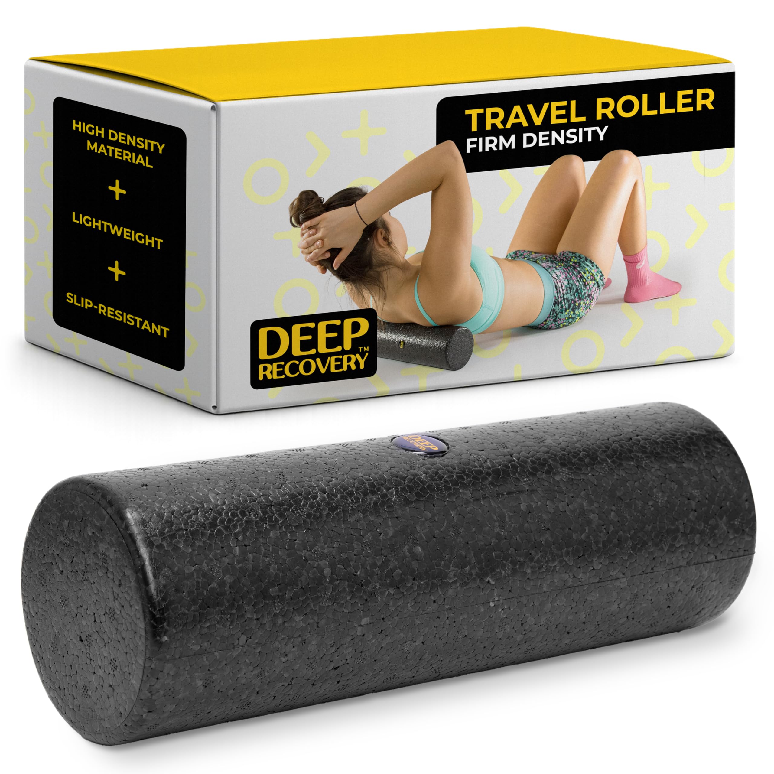 Deep Recovery High Density Foam Roller - Travel Size