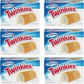 HOSTESS TWINKIES, Creamy Golden Sponge Cake, 1 Count Bags (60 Count)