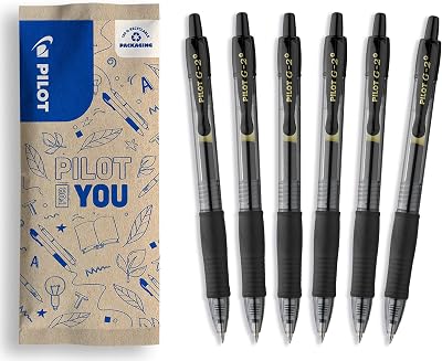 G2-7, Gelschreiber, (Schwarz), 1 Stück (6er Pack)