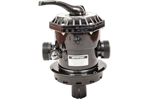 Replacement 6 Way Multi-Port Valve for Sunsolar Swimming Pool Sand Filter Systems # D-400, D-500, D-600 and Pooline Sand Filt