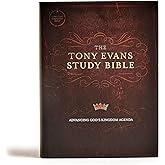 CSB Tony Evans Study Bible, Hardcover, Black Letter, Study Notes and Commentary, Articles, Videos, Charts, Easy-to-Read Bible Serif Type