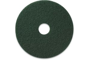 Americo 400317 Scrubbing Pads, 17-Inch Diameter, Green, 5/CT