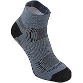 Wrightsock Explore Quarter Hiking Socks for Men and Women – Cushioned, Eco-Friendly Anti Blister Socks - American Made