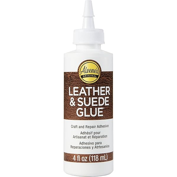 Amazon.com : Aleene's15594 Leather & Suede Glue 4oz : General Purpose Glues : Office Products