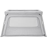 Newton Baby Deluxe Travel Crib & Play Yard | Largest in Class, Breathable, Washable Mattress, Foldable Playpen for Toddlers, 