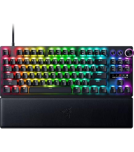 Amazon.com: Razer Huntsman V3 Pro TKL Gaming Keyboard: Analog