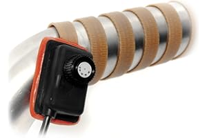 BriskHeat HSTAT101004 XtremeFLEX Heating Tape with Adjustable Thermostat Control, 288W, 120 Volt