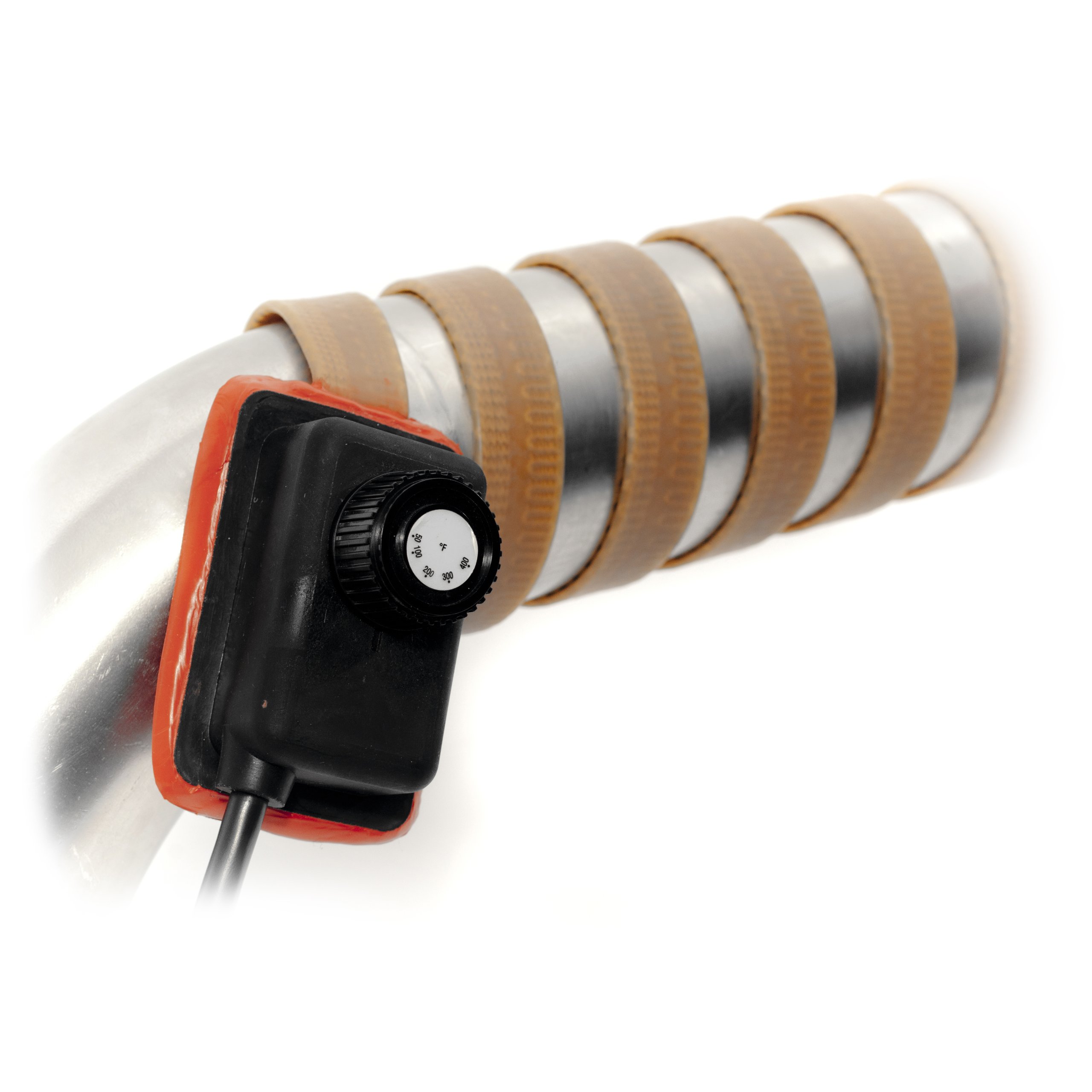 Photo 1 of BriskHeat HSTAT101004 XtremeFLEX Heating Tape with Adjustable Thermostat Control, 288W, 120 Volt