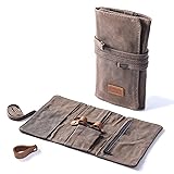 Whitluck's Waxed Canvas Tobacco Smoking Pipe Pouch