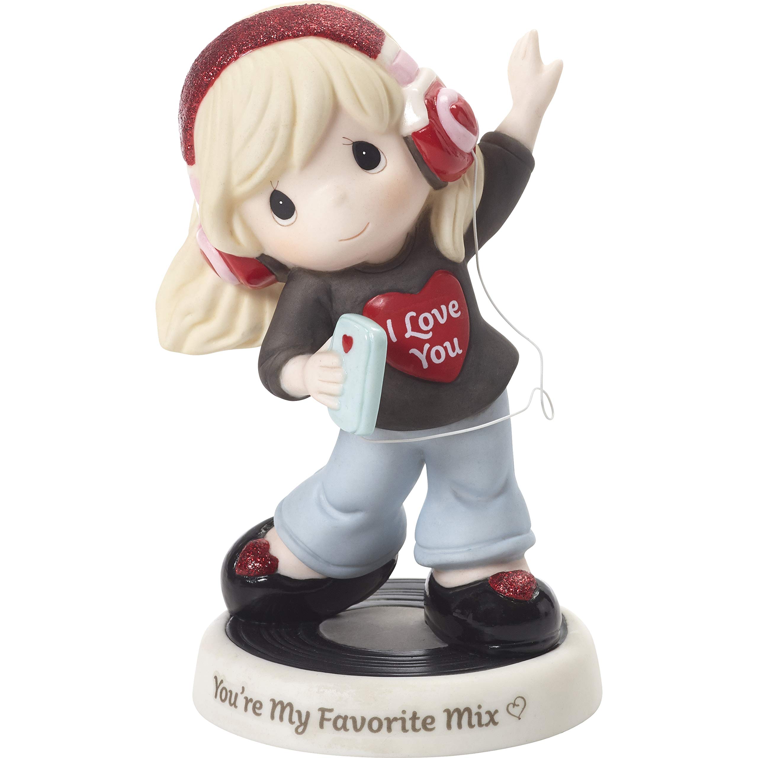 Precious Moments 192009 You're My Favorite Mix Bisque Porcelain Figurine, Multicolor