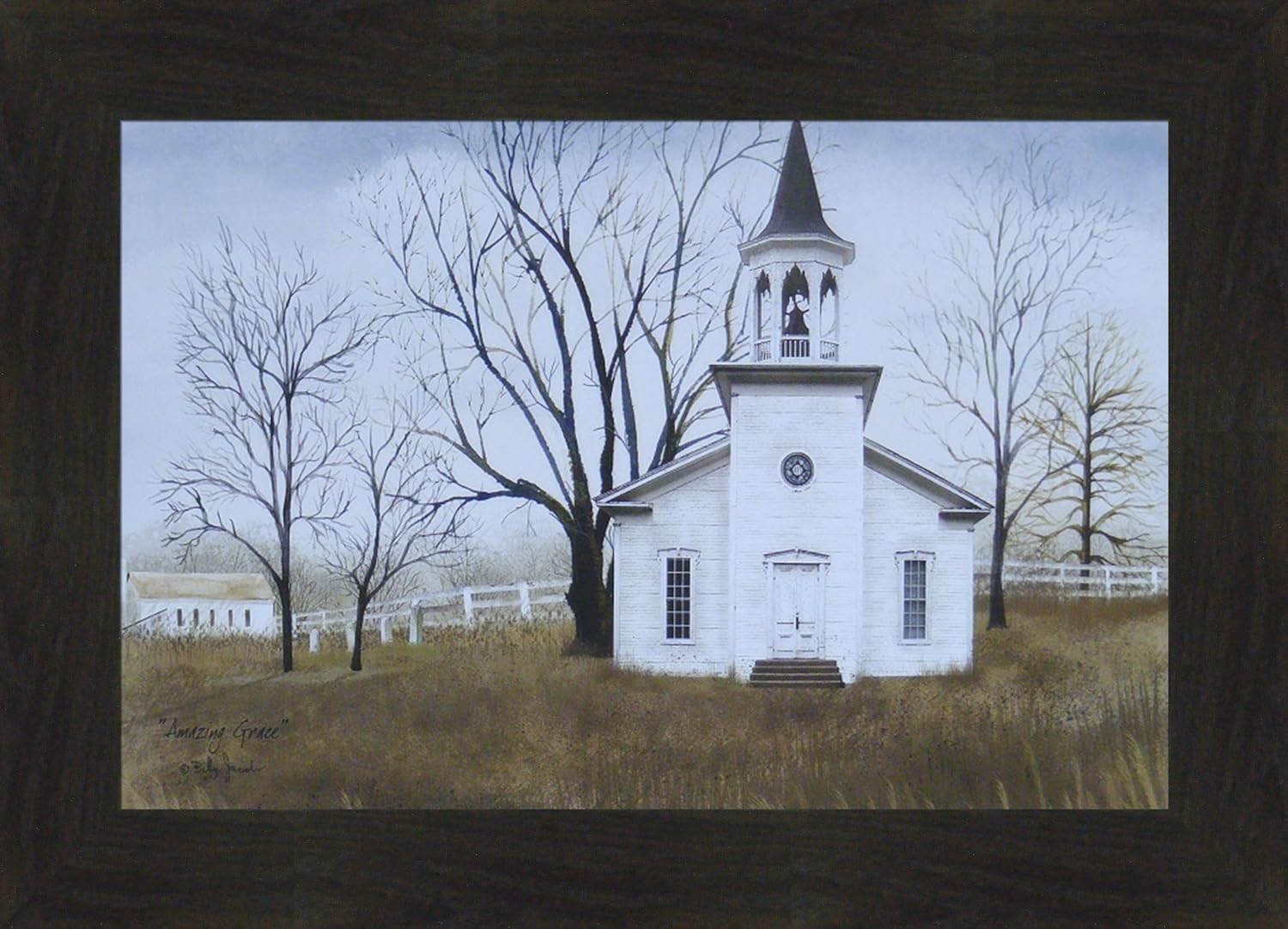 Amazon Com Amazing Grace By Billy Jacobs 15x21 Country Church