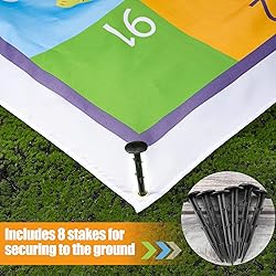 Realspring 9.8 ft Giant Snakes and Ladders Game