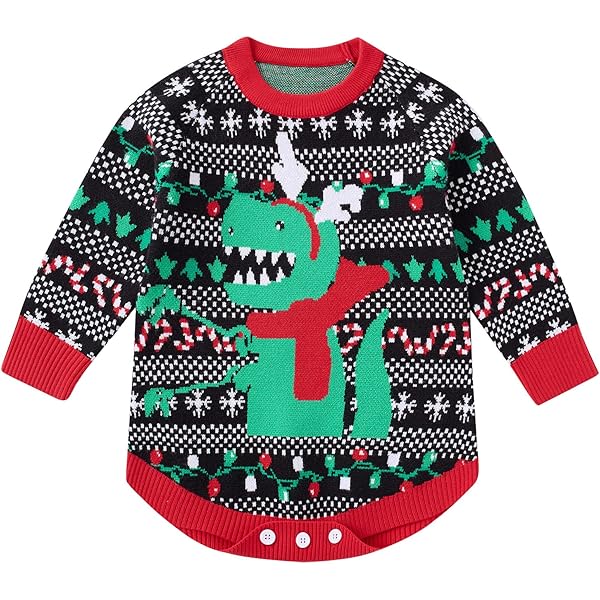 12 Month Christmas Sweater UNICOMIDEA Baby Ugly Christmas Sweater