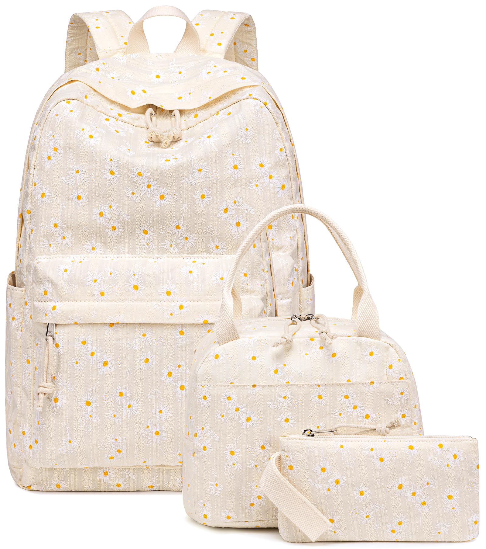 Photo 1 of Bluboon School Backpack Teens Girls Boys Kids School Book Bags with Lunch Box Pencil Bag