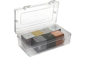 Density Cubes Set - Includes 7 Metals - Brass, Lead, Iron, Copper, Aluminum, Zinc & Tin - 0.8" (20mm) Sides - for use with De