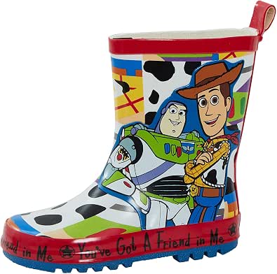 Amazon.com: Disney Toy Story Wellington Botas de nieve unisex para niños y  niñas, Multi : Todo lo demás