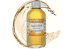 MediCOPPER - True Colloidal Copper - 10 ppm - 250 mL (8.45 Fl Oz) in Clear Glass Bottle