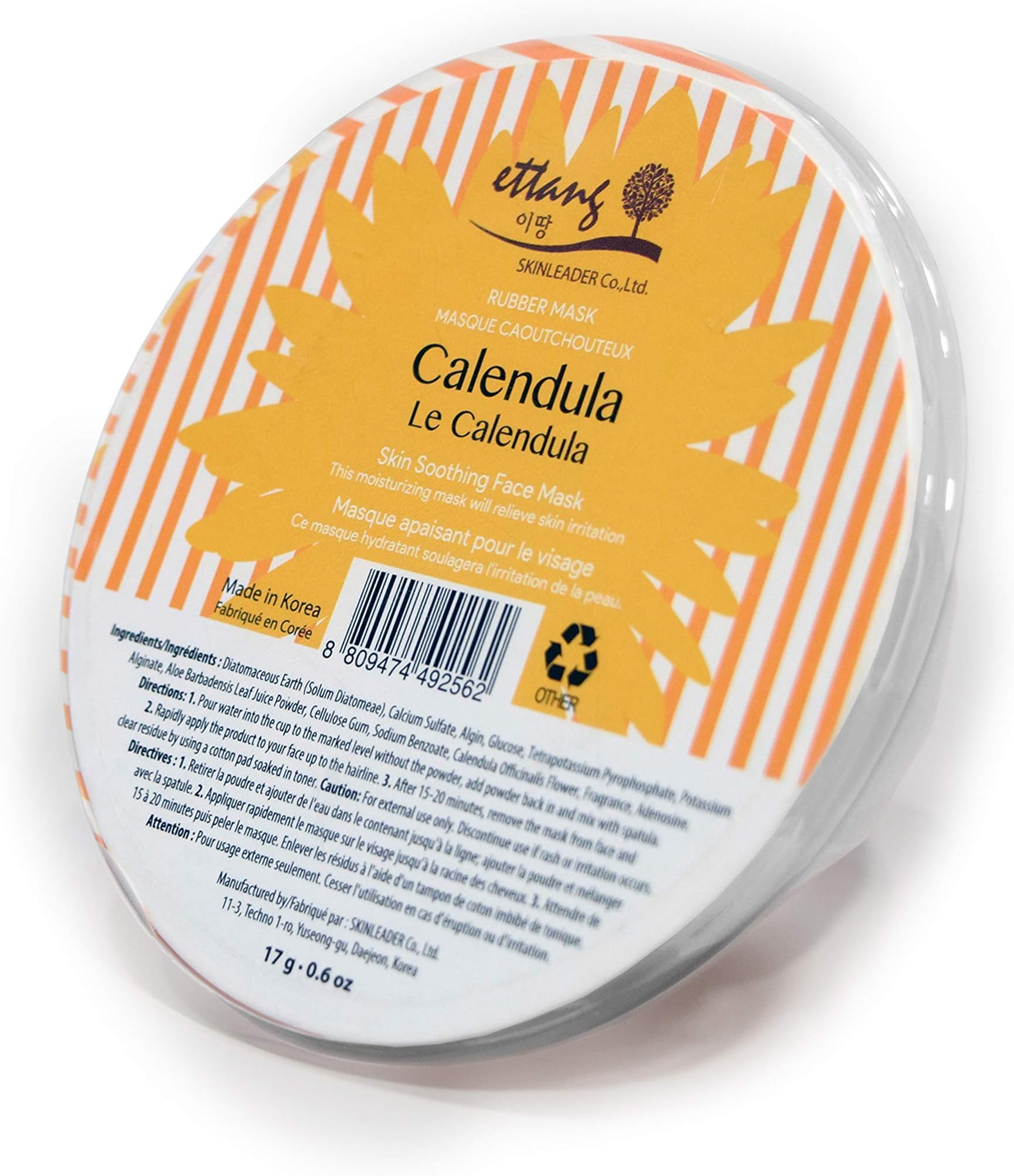 Ettang Modeling Take-Out Cup Pack Facial Mask, Calendula