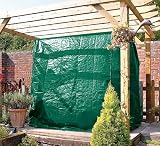 RAM ONLINE Heavy Duty Waterproof 3 Seater Hammock Cover with Zip 215cm Green view 3
