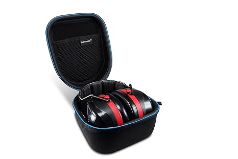 Supremery Tasche für 3M Peltor Optime III 3 Kapselgehörschutz Case Schutz-Hülle Etui Tragetasche