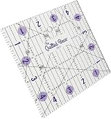 The Quilted Bear Quilting Rulers 5x5 Transparent Non-Slip Acrylic view 3