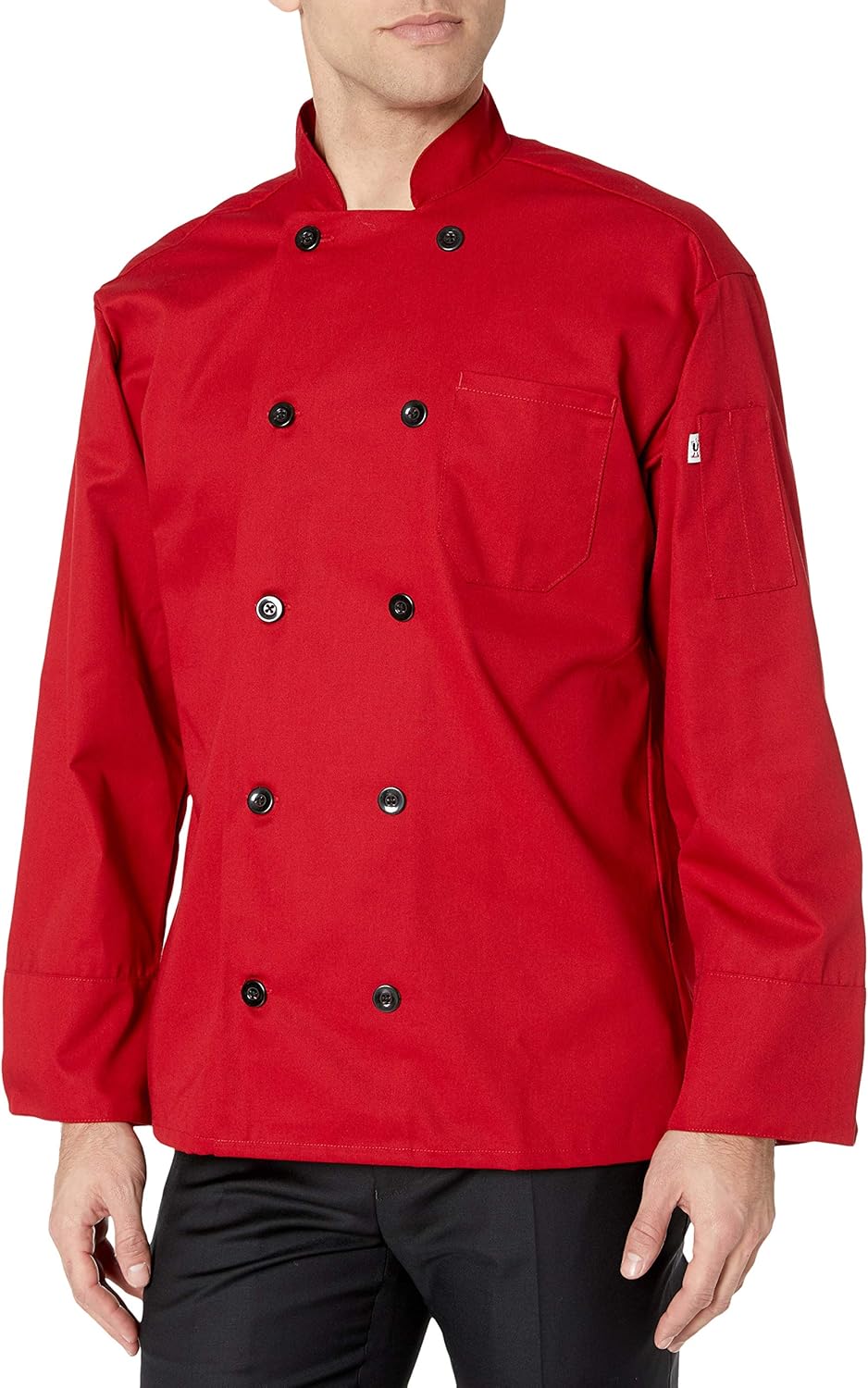 Uncommon Threads Women's Moroccan Chef Coat 10 Btn: Clothing