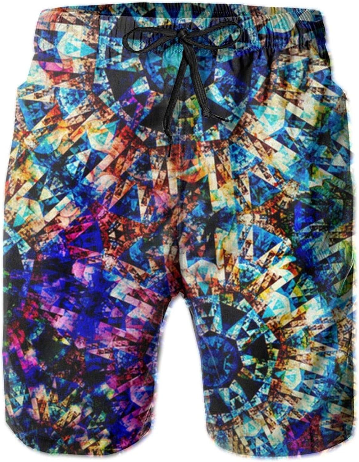 Bohemia Mens Beach Pants Quick Dry Swimming Trunks at Amazon Men’s Clothing store