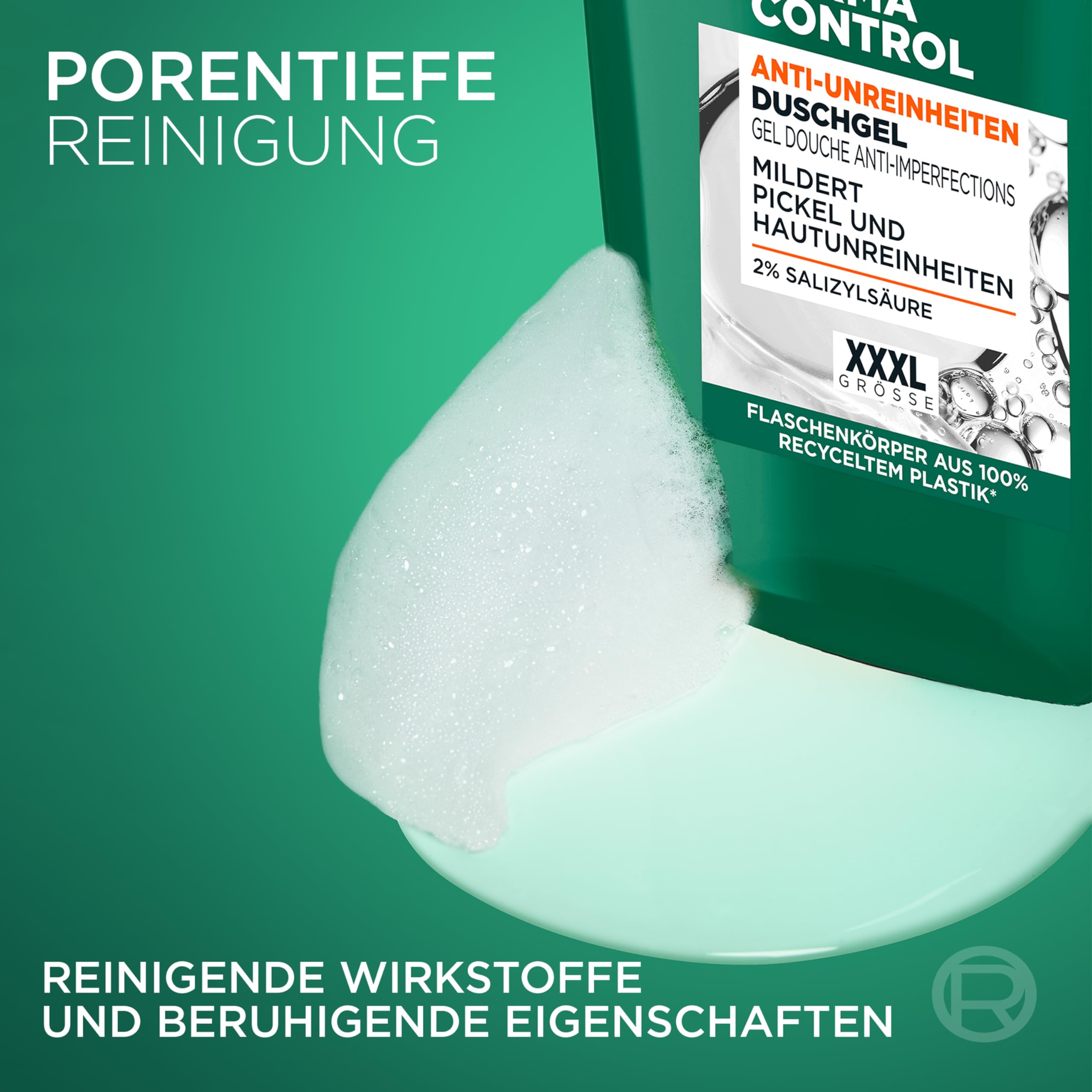 L'Oréal Men Expert XXXL Duschgel und Shampoo für Männer, Duschbad zur Reinigung von Körper, Haar und Gesicht, Herren Körperpflege für zu Unreinheiten neigende Haut, Derma Control, 1 x 1000 ml 7