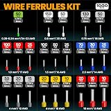 SOMELINE Ferrule Crimp Tool Kit 23 Types 0.25–10mm² Square Ferrules Pliers view 4