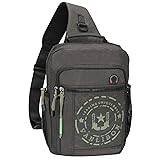 Vanlison Sling Bag Laptop Backpack Cross Body