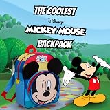 Disney Mickey Mouse 3D Backpack Kids Bag Nursery School Rucksack view 2