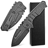 Ccanku C1137 Folding Knife, D2 Steel Blade Steel