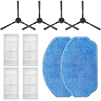 Replacement Parts Compatible with MAMNV BR150 / BR151 ZCWA KITCHEN-425 BR 150/151 Robot Vacuum and Mop Combo Family Pack: 4