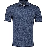Greg Norman ML75 Recycled Microlux Rye Grass Navy Shirt Men L