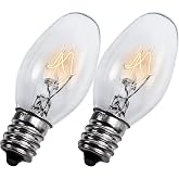 BlueStars 22002263 10W 120V Whirlpool Dryer Light Bulb Replacement | Appliance Light Bulb for Whirlpool Kenmore KitchenAid, Replace WP22002263 3406124 4344740 PS11739347 AP6006279, Pack of 2