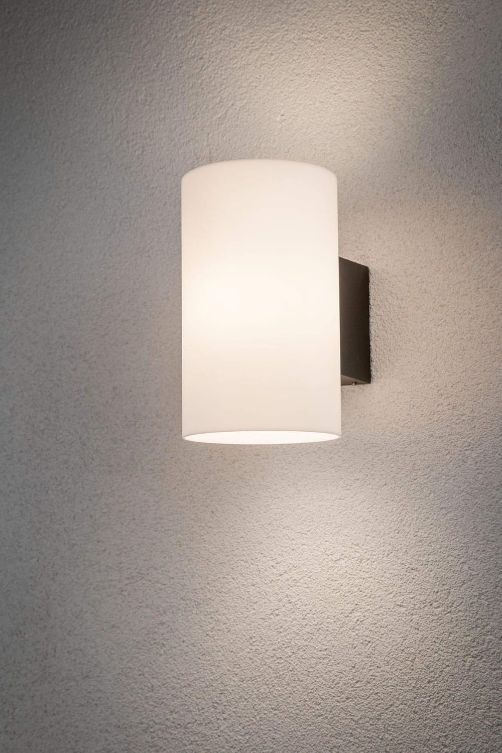 Paulmann 94186 Outdoor 230V Tube Wall luminaire IP54 Splash-Water Protected Wall lamp for E27 Lamps Wall Spotlight max. 15W Anthracite Without lamp - Image 5