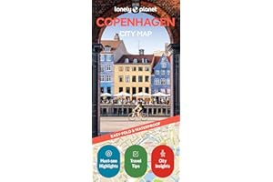 Lonely Planet Copenhagen City Map 2 2nd Ed.: Durable, Waterproof, Easy-Fold Planning Map with Attractions & Walking Tours