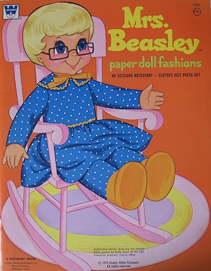 mrs beasley paper doll