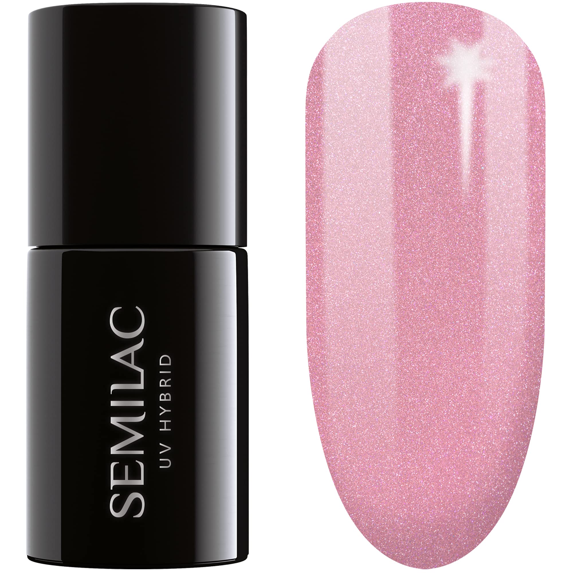 SEMILAC 552 Sweater Weather Time to Wine Nail UV Gel Polish | Long Lasting and Easy to Apply | Soak off UV/Led | Perfect for Home and Professional Manicure and Pedicure 7 ml