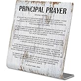 Appreciation Principal Prayer Gifts, Prayer School Principal Appreciation Gifts for Women, Principal Gift Ideas, Teacher Appreciation Day, Retirement Gift for Principal, Desk Decor Sign XLK506