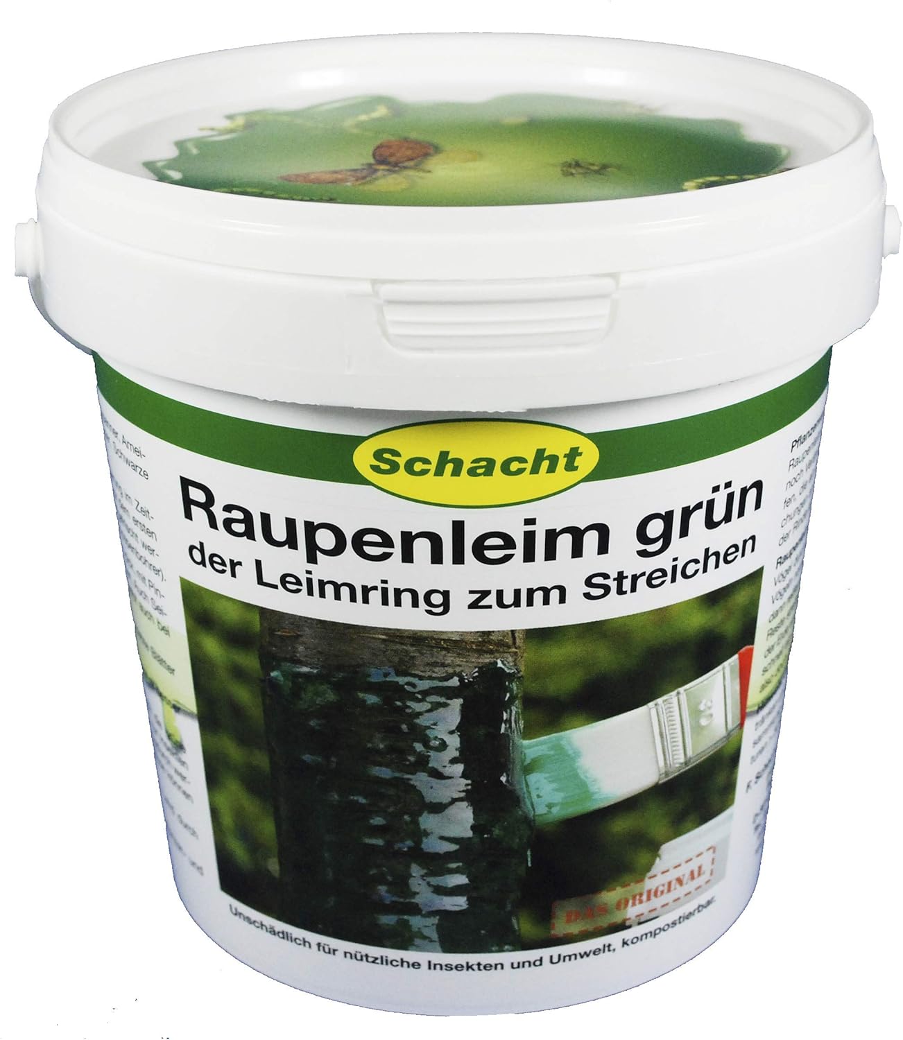 Raupenleim Grün 1kg Eimer