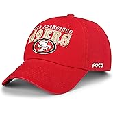 FOCO NFL Mens NFL Team Logo Signature Bars Casual Hat Caps