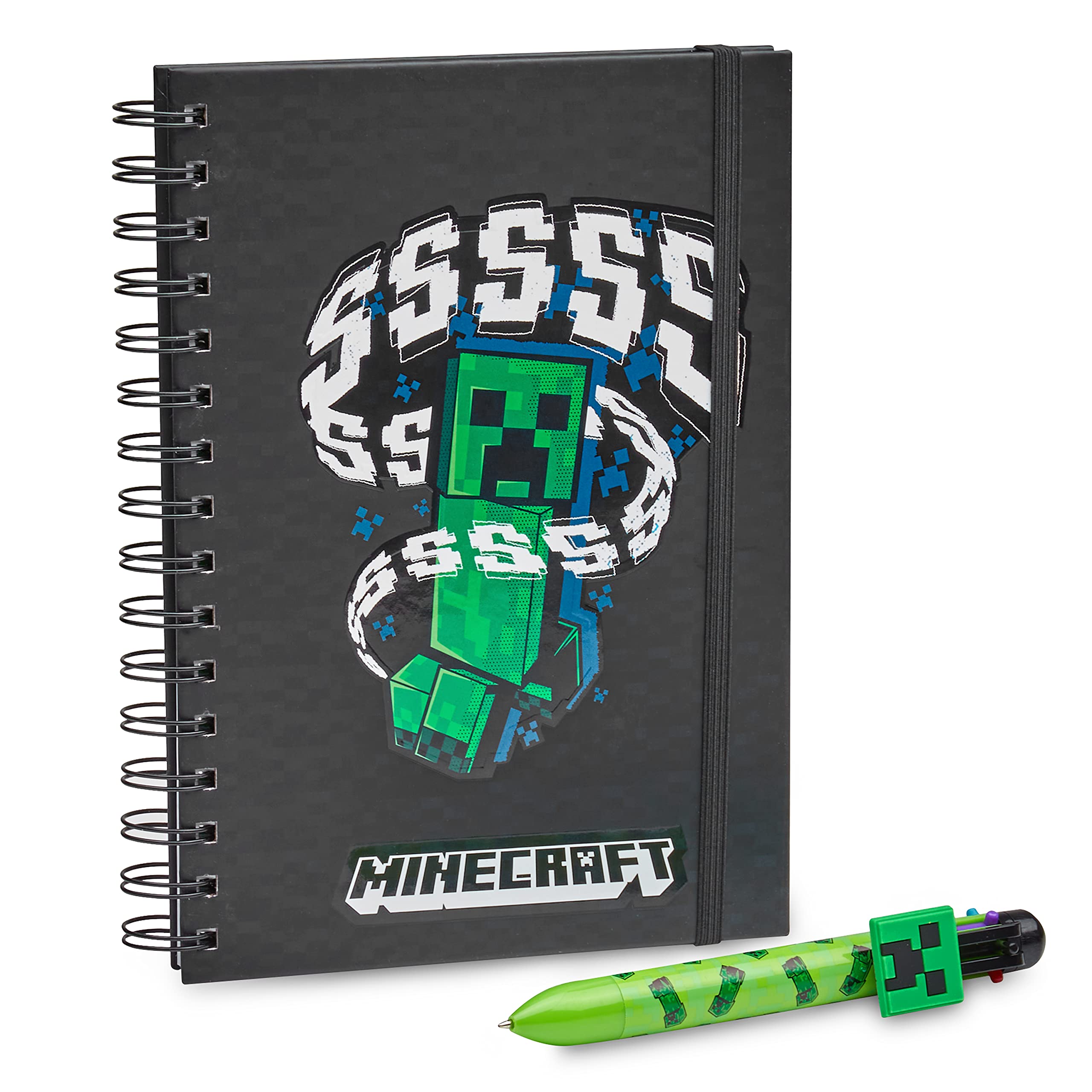 Minecraft Notebook and Pen Set, Secret Diary, Kids Journal
