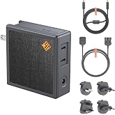 SlimQ 150W Gaming Laptop Charger, 3-Port, Global Use, with Extension Cable